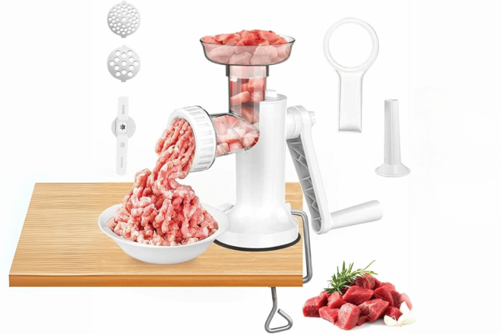 meat grinder sizes