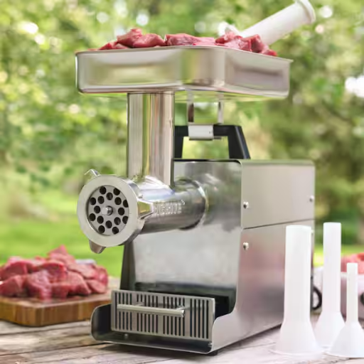 How Efficient is the LEM 12 Big Bite in Grinding Meat?