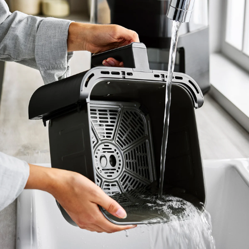 What is the Cleanup Process for Ceramic Air Fryers?