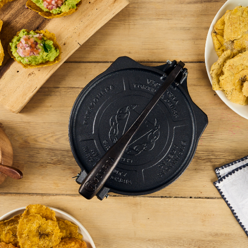 Features of the Victoria Cast Iron Tortilla Press